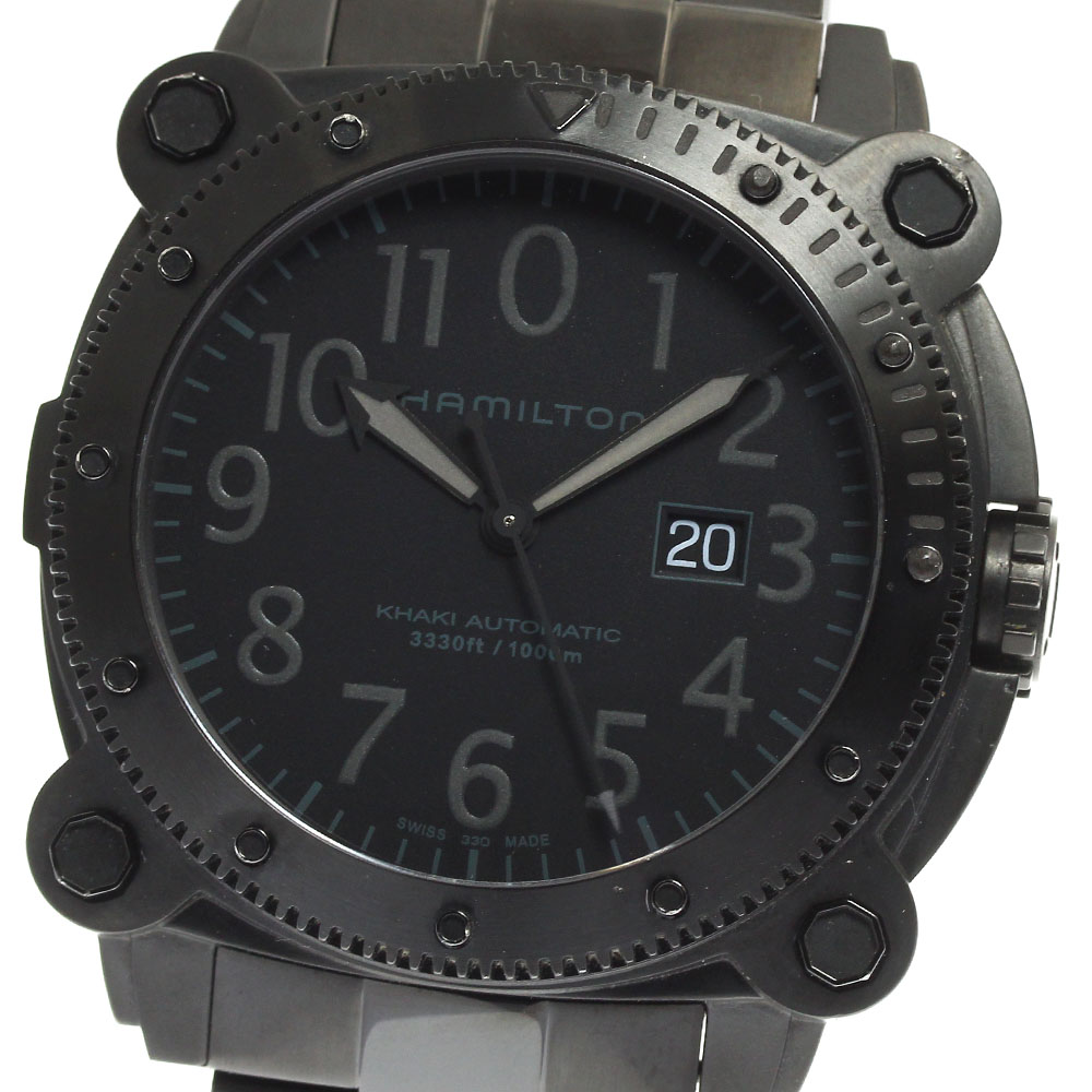 Hamilton H786160自動巻き腕時計　ハミルトン 楽天市場】ハミルトン HAMILTON H786160 カーキ ビロウゼロ