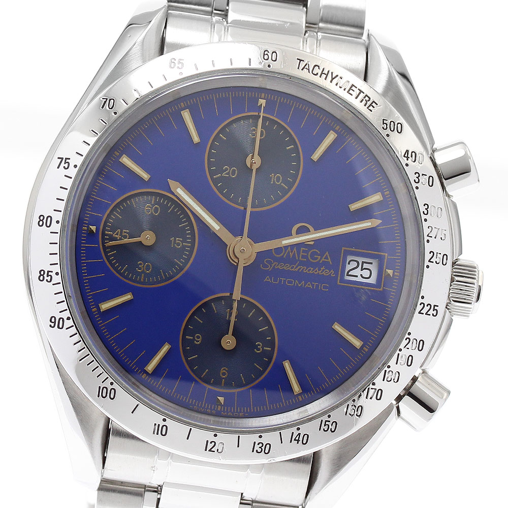 オメガ OMEGA 3511.81 スピードマスター クロノグラフ 自動巻き メンズ 保証書付き_885914【中古】