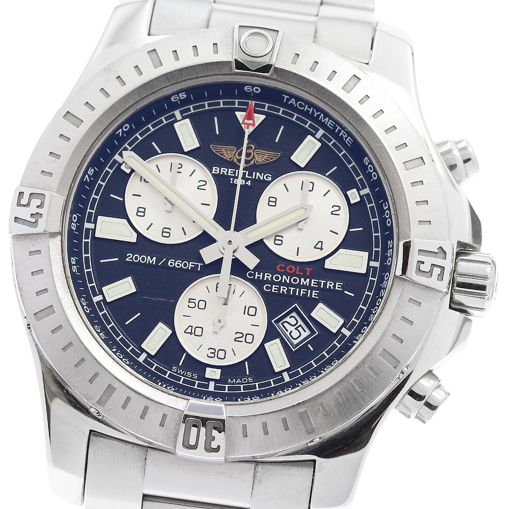 楽天市場】ブライトリング BREITLING コルト クロノグラフ