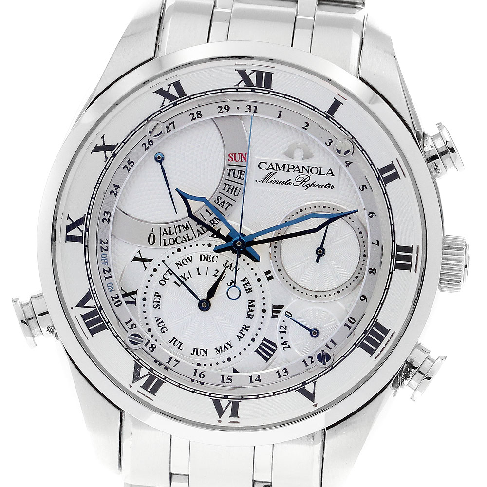 シチズン CITIZEN 6762-T022057/AH7060-53A カンパノラ コンプリケーション 石英 メンズ 良品 箱・御墨付き付き添い人_887216【中古】