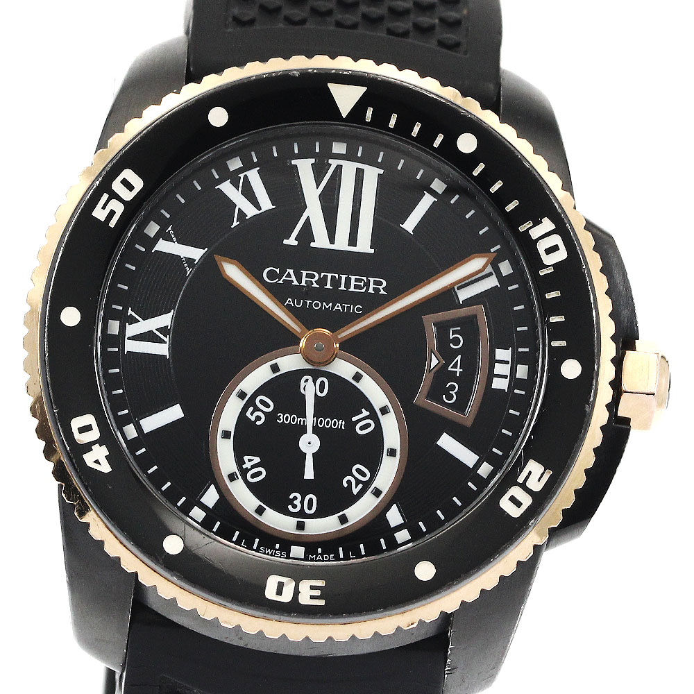 楽天市場】カルティエ カリブル ドゥ カルティエ ダイバー 腕時計 時計