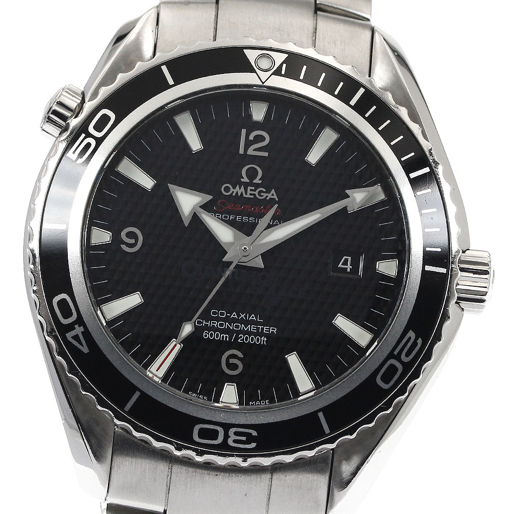 オメガ OMEGA 222.30.46.20.01.001 シーマスター 600 プラネットオーシャン007限定 5007本限定 自動巻き メンズ 保証書付き_877418【中古】