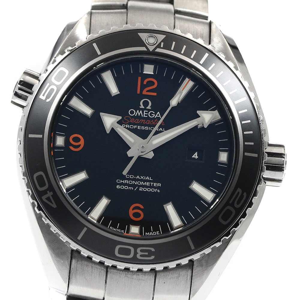 ゼロ OMEGA 232.30.38.20.01.002 シーマスター 600 プラネットオーシャン デイト 自動小銃一巻き ボーイズ _877401【中古】