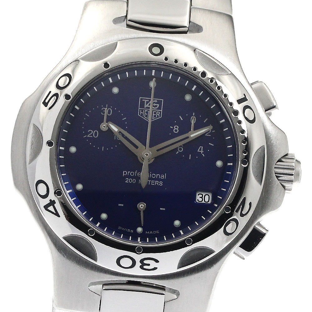 【ワケあり】タグホイヤー TAG HEUER キリウム クロノグラフ クォーツ 楽天市場】☆良品【TAG HEUER】タグホイヤー キリウム クロノ