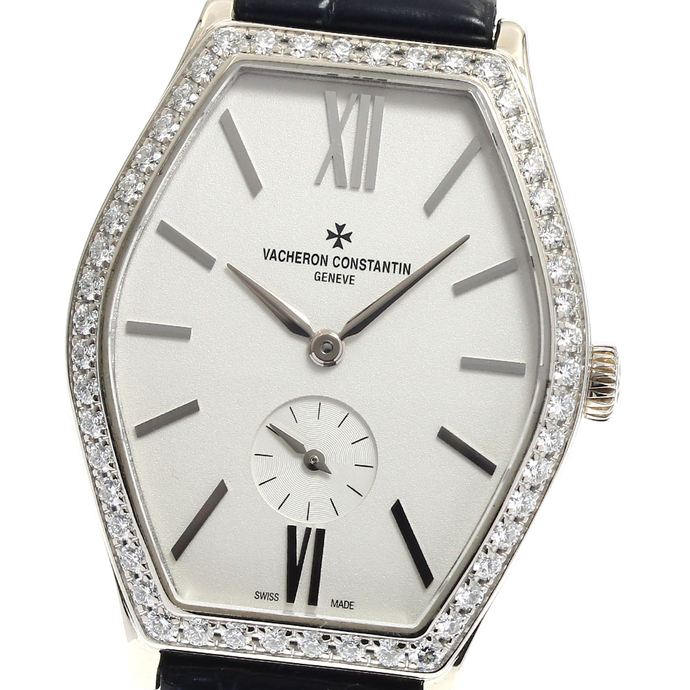 ヴァシュロン・コンスタンタン VACHERON CONSTANTIN 81515/000G-9891 マルテ K18WG ダイヤベゼル 手巻き ボーイズ 良品 _826809【中古】｜CLOSER 693,440円