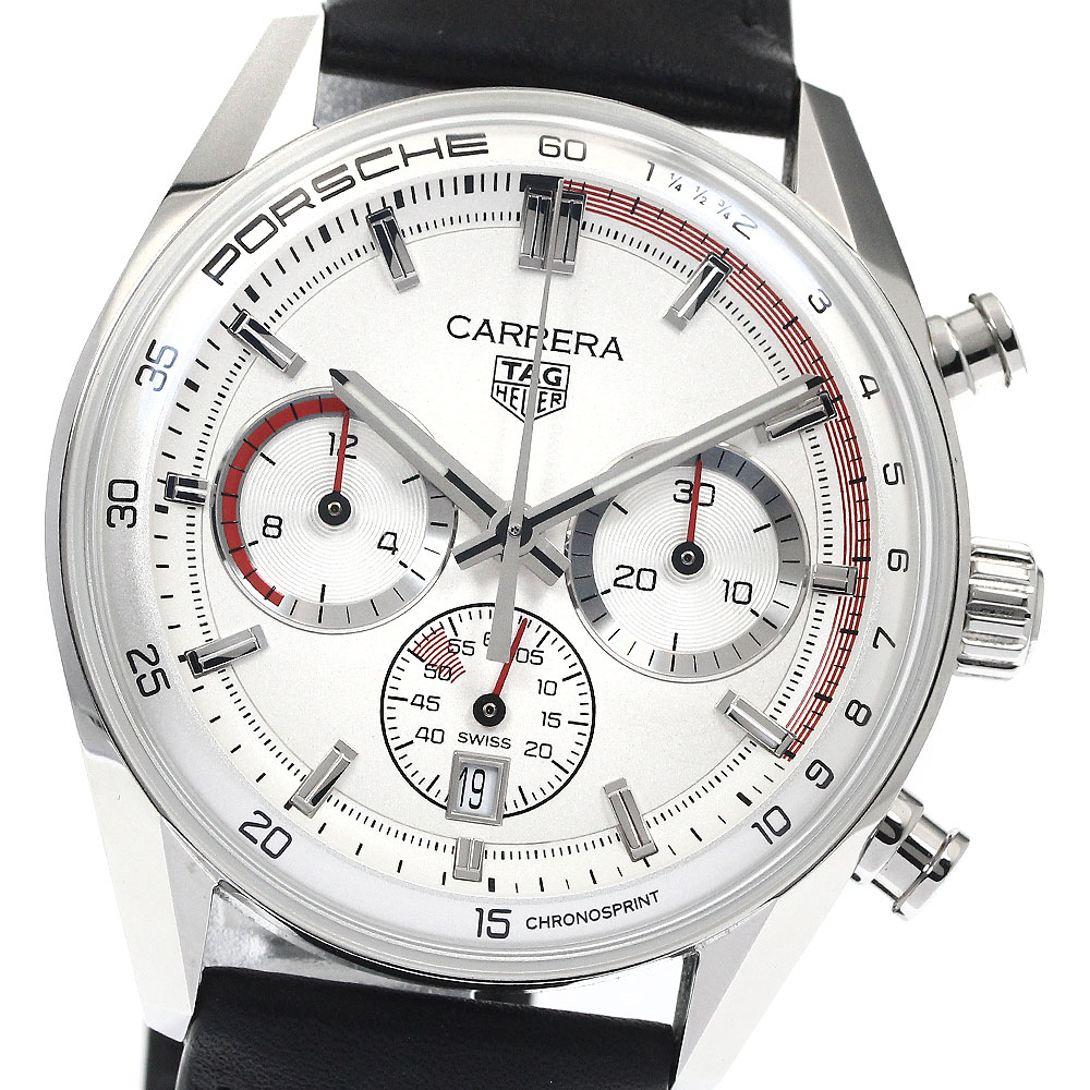 タグホイヤー TAG HEUER CBS2011 カレラ クロノスプリント × ポルシェ 自動巻き メンズ _889118【中古】 345,510円