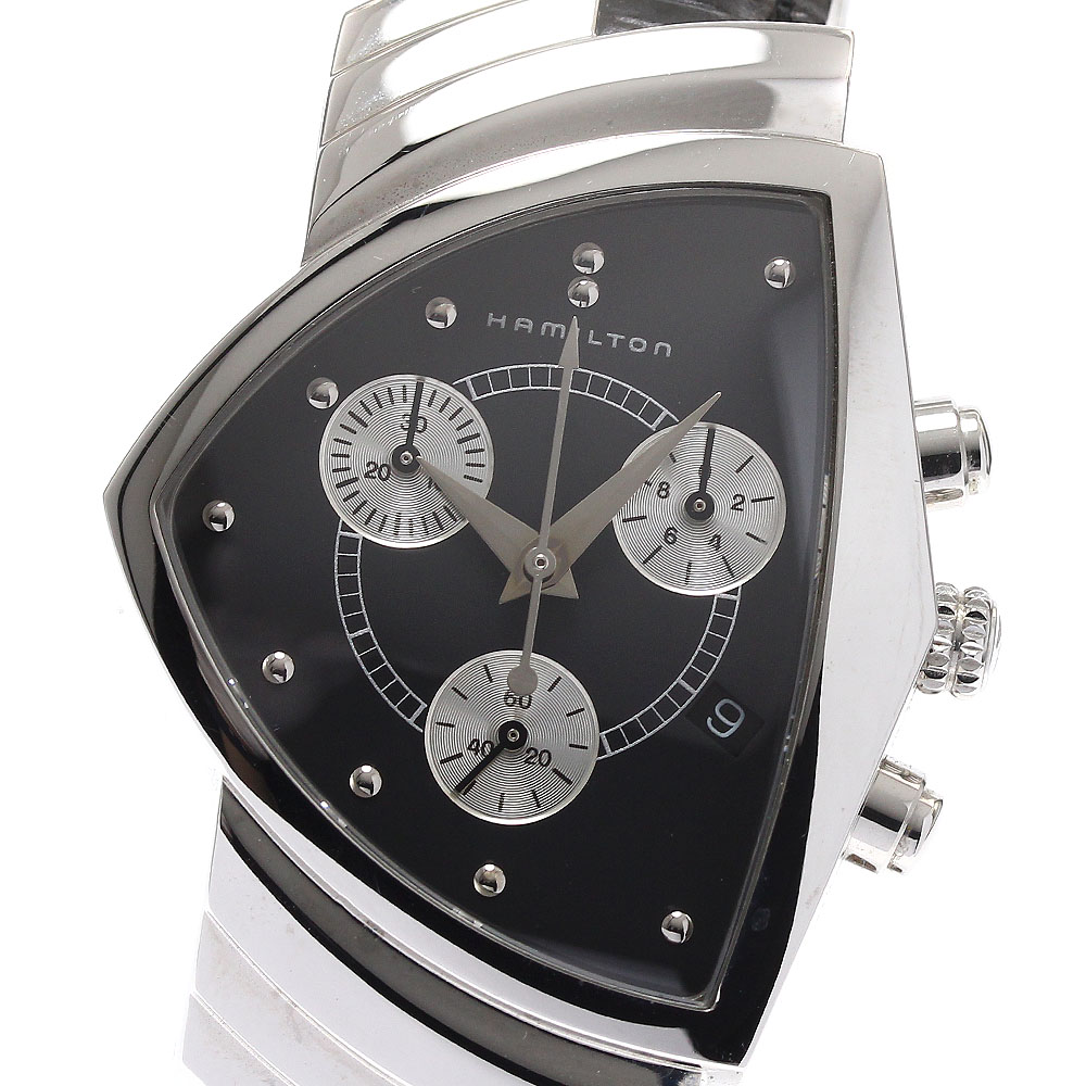 楽天市場】☆良品【HAMILTON】ハミルトン ロイド デイト クロノグラフ