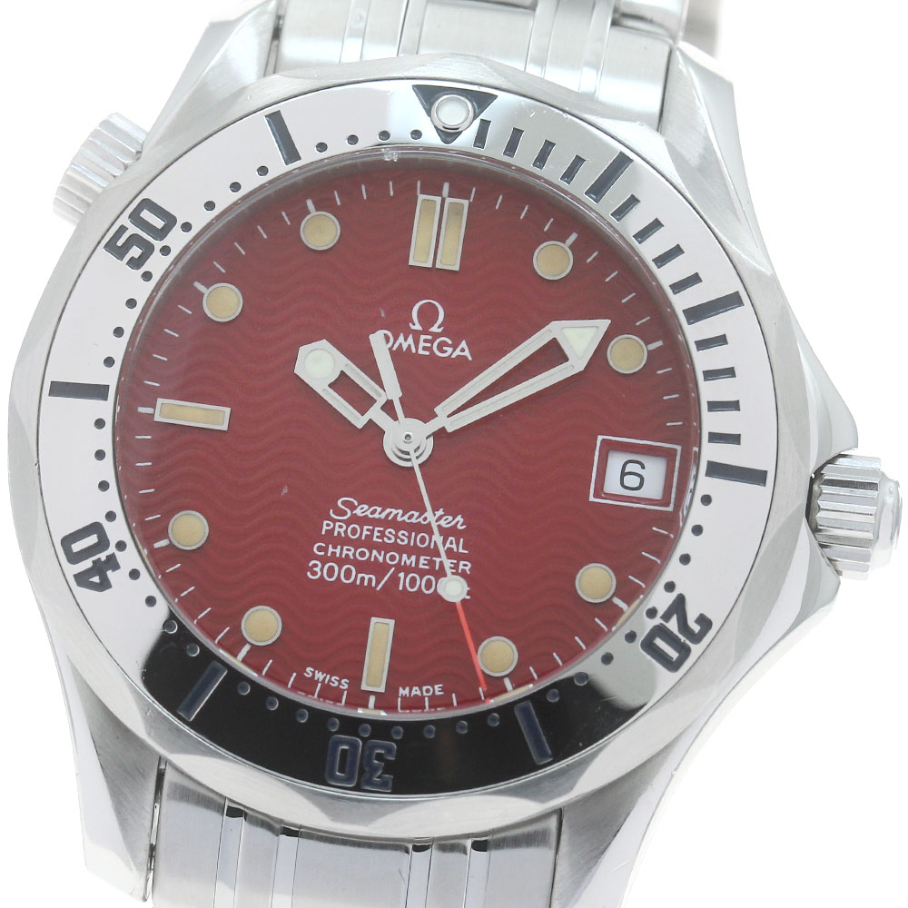 オメガ OMEGA 2552.61 シーマスター300 丸井限定 自動巻き ボーイズ _886272【ev10】【中古】