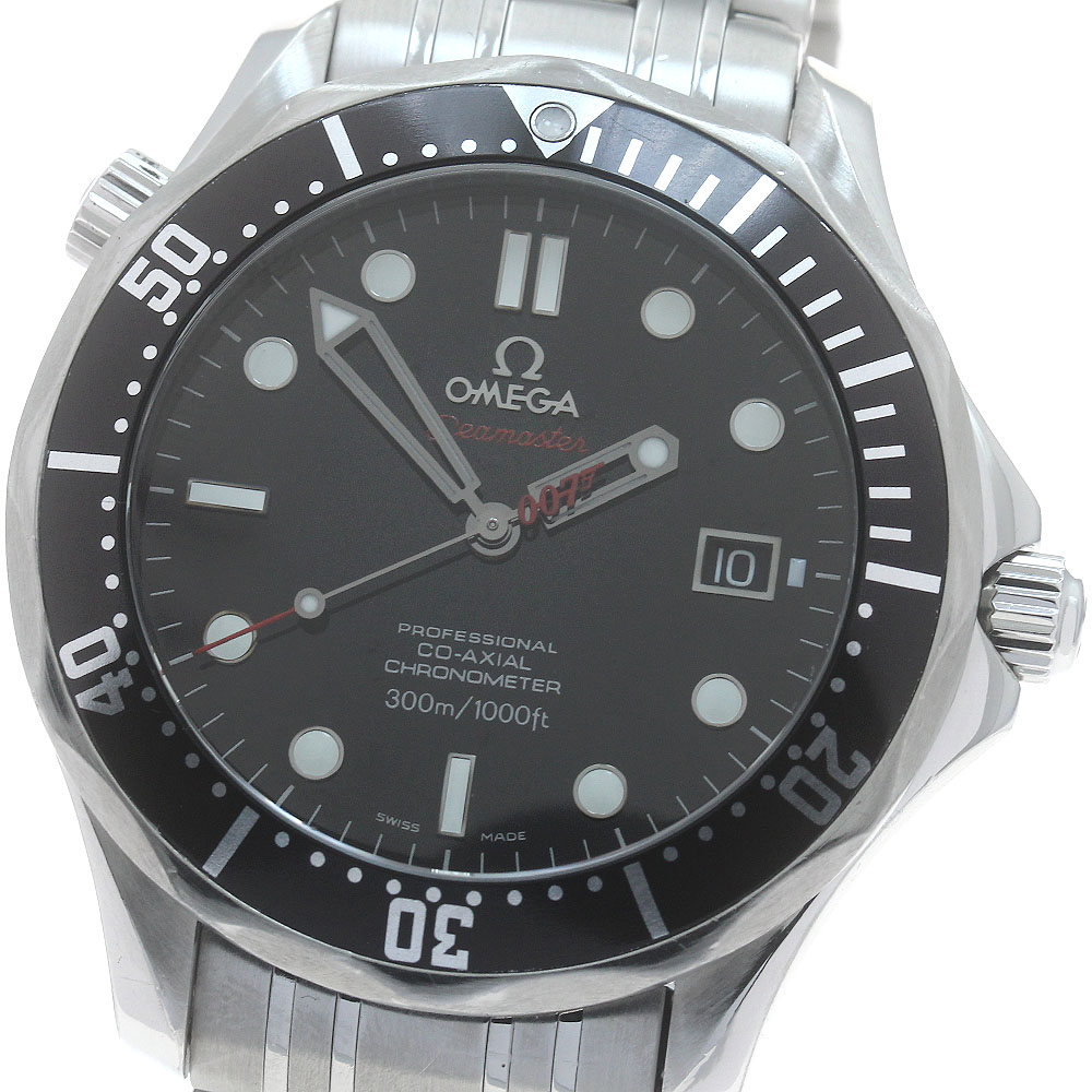 オメガ OMEGA 212.30.41.20.01.001 シーマスター300 ジェームズ・ボンド『007』 世界限定10007本 自動巻き メンズ _888109【中古】