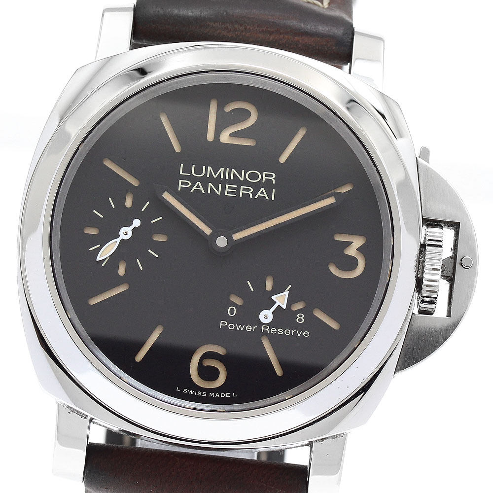 【楽天市場】ベルト訳あり パネライ PANERAI PAM00795 ルミノール 8デイズ パワーリザーブ アッチャイオ 手巻き メンズ ...