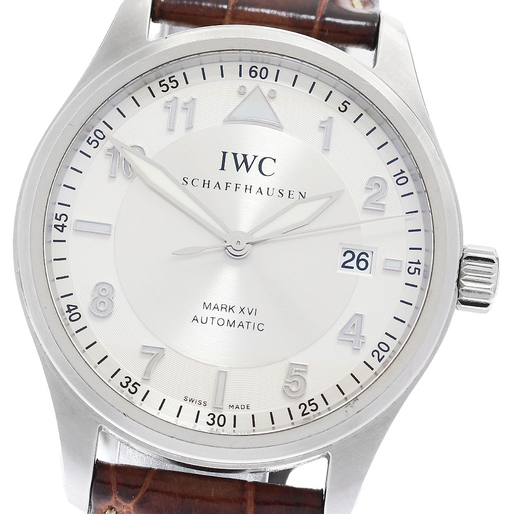 IWC IWC SCHAFFHAUSEN IW325502 スピットファイヤー 目じるしXVI デイト 自動小銃一巻き メンズ _893800【中古】