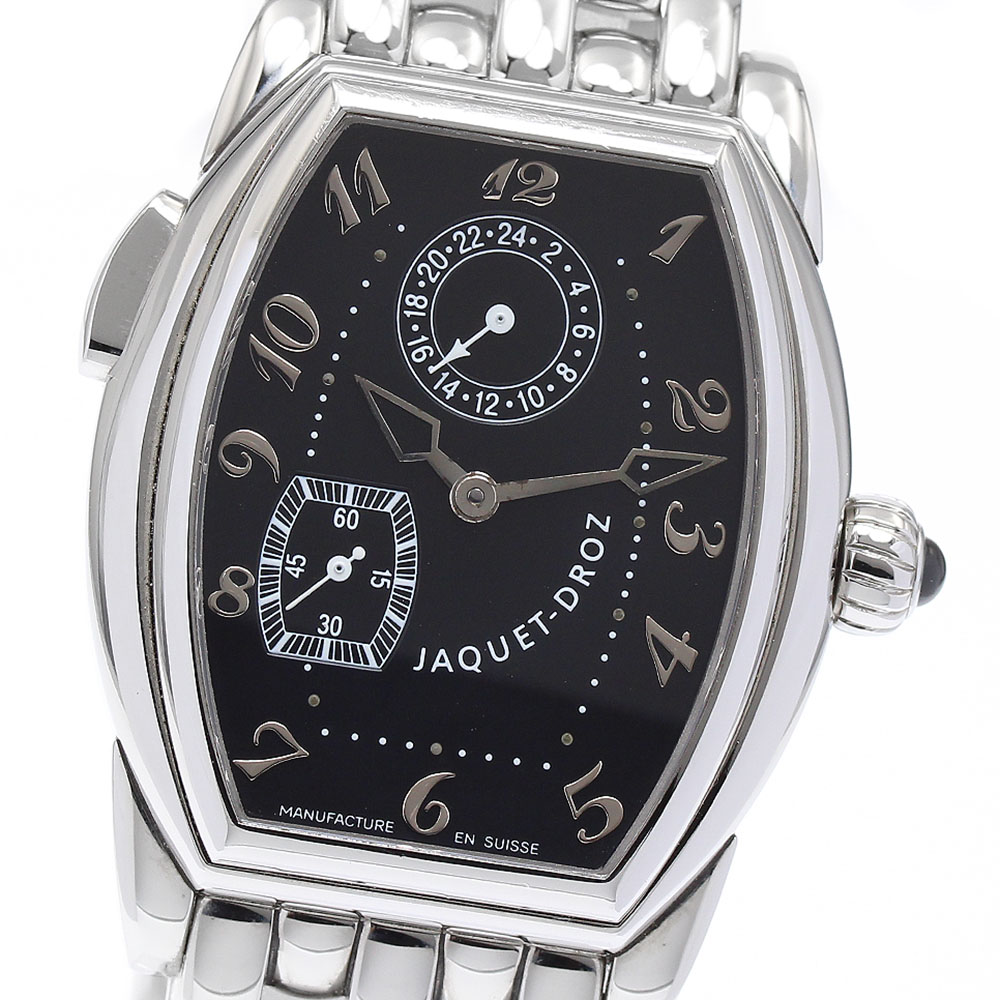 ジャケドロー JAQUET DROZ 5195JS ヴォヤージュ2000 スモールセコンド 手巻き メンズ _891543【ev20】【中古】