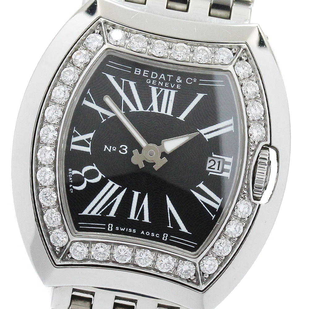 楽天市場】ベダ＆カンパニー BEDAT&Co 384 NO.3 ダイヤベゼル クォーツ
