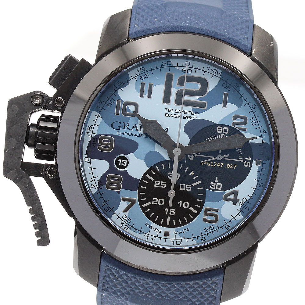 楽天市場】《メンズ》【中古】グラハム クロノファイター 自動巻き