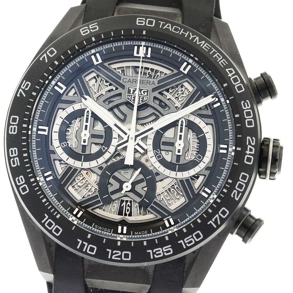 タグホイヤー TAG HEUER CBU2080.FT6272 カレラ クロノグラフ エクストリームスポーツ 自動巻き メンズ 美品 箱・保証書付き_894681【中古】