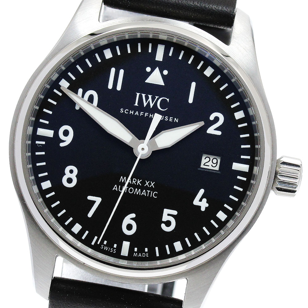 IWC IWC SCHAFFHAUSEN IW328201 パイロット・ウォッチ・マーク XX デイト 自動巻き メンズ 極美品 箱・保証書付き_893854【中古】