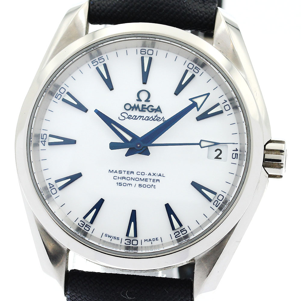 オメガ OMEGA 231.92.39.21.04.001 シーマスター アクアテラ 150M グッドプラネット 自動巻き メンズ 保証書付き_877728【中古】