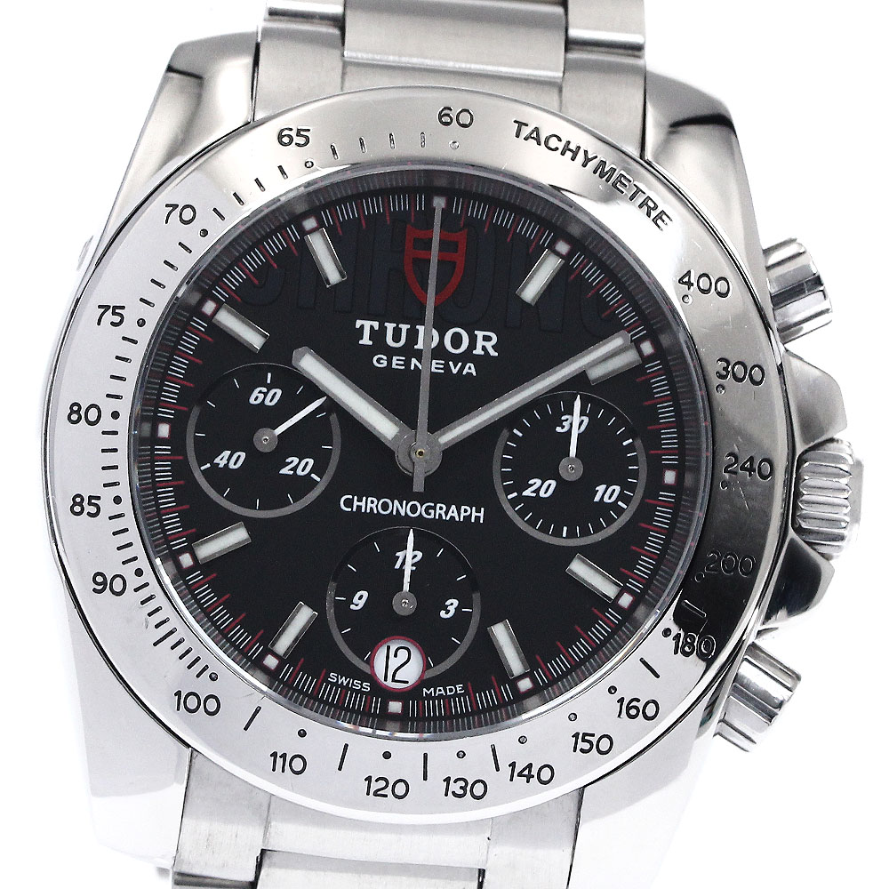 美品 TUDOR チュードル 20300 クロノグラフ スポーツ AT 時計 【公式通販】