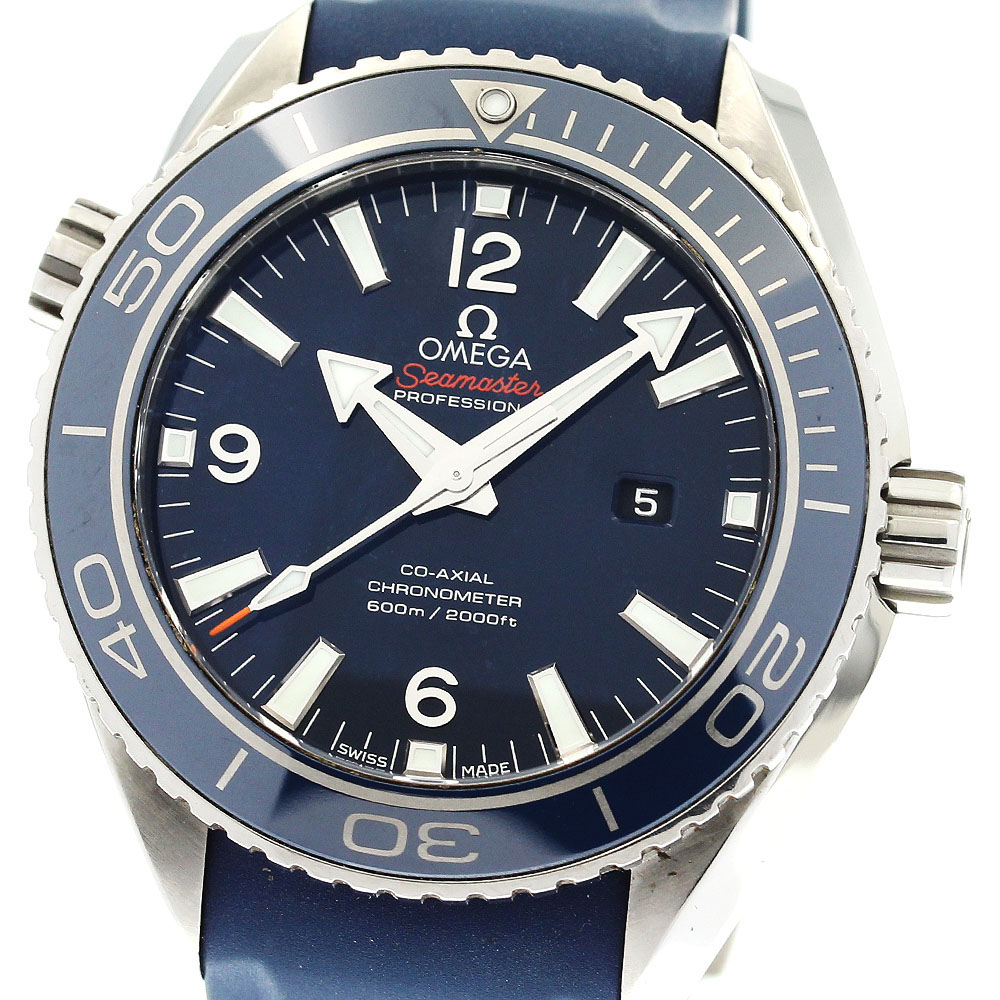 ゼロ OMEGA 232.92.38.20.03.001 シーマスター プラネットオーシャン デイト 自動小銃一巻き ボーイズ お墨付き付き添い人_877760【中古】