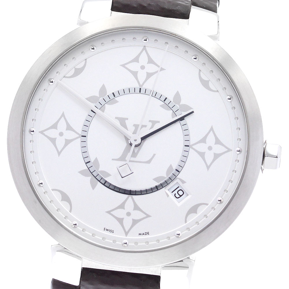 LOUIS VUITTON 時計　Q1E01 楽天市場】【美品】ルイヴィトン 【LOUIS VUITTON】 Q1E01Z タンブール