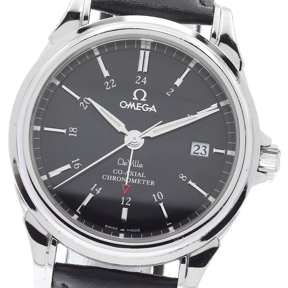 オメガ OMEGA 4833.41.31 デビル コーアクシャル GMT 稼働中 オメガ OMEGA 4833.41.31 デビル コーアクシャル GMT 自動巻き