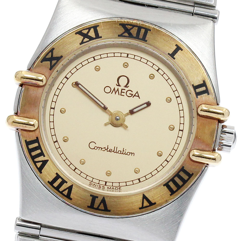 楽天市場】オメガ OMEGA コンステレーション YGベゼル クォーツ