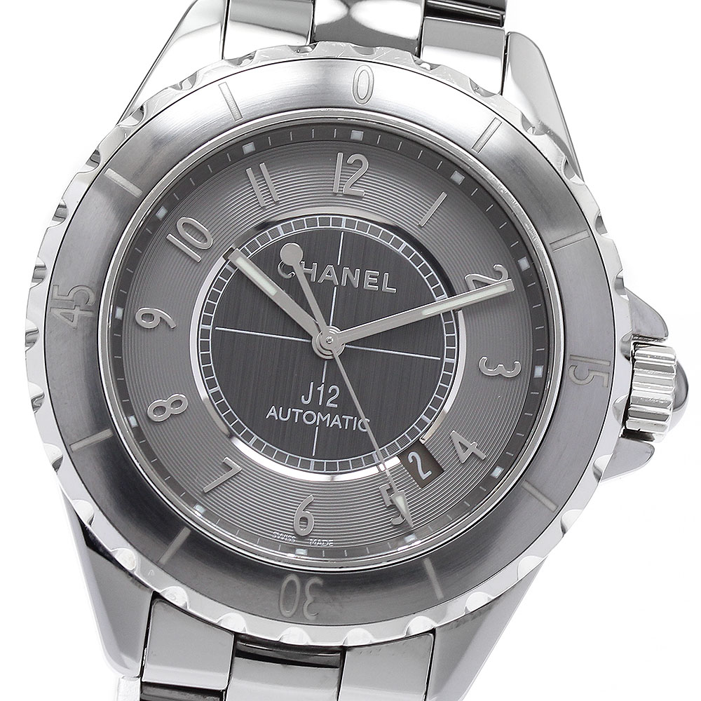 楽天市場】シャネル CHANEL H2978 J12 クロマティック デイト クォーツ