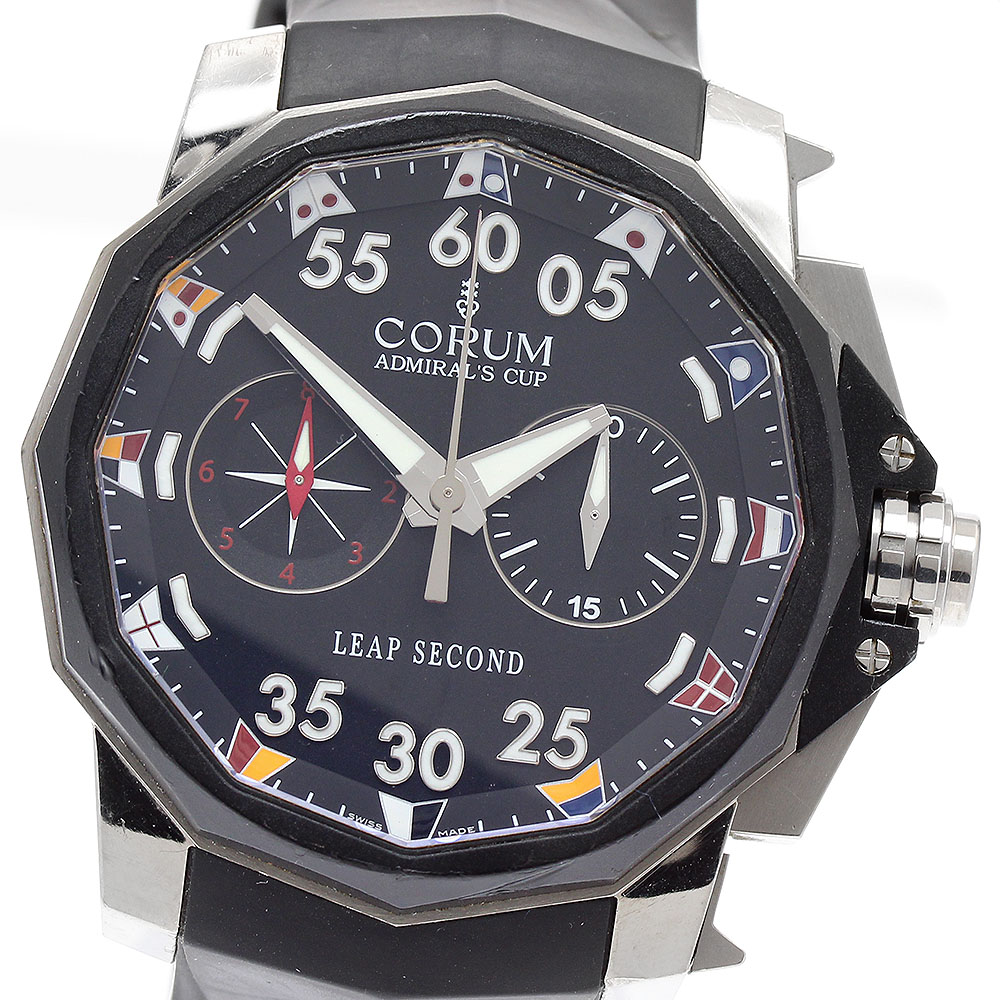 ★激安！★コルム アドミラルズカップ★CORUM★腕時計★ コルム / CORUM アドミラルズカップ ガンブルー 99.810.30 V-550
