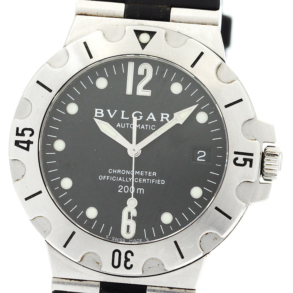 BVLGARI ディアゴノ　SD38S L2161 200m防水 BVLGARI ディアゴノ SD38S L2161 200m防水 - メルカリ