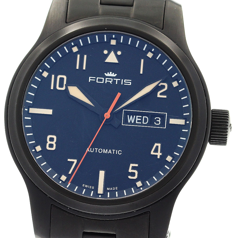FORTIS フリーガークラシック　デイト 美品】フォルティス フリーガー クラシック デイト 40mm 595.11
