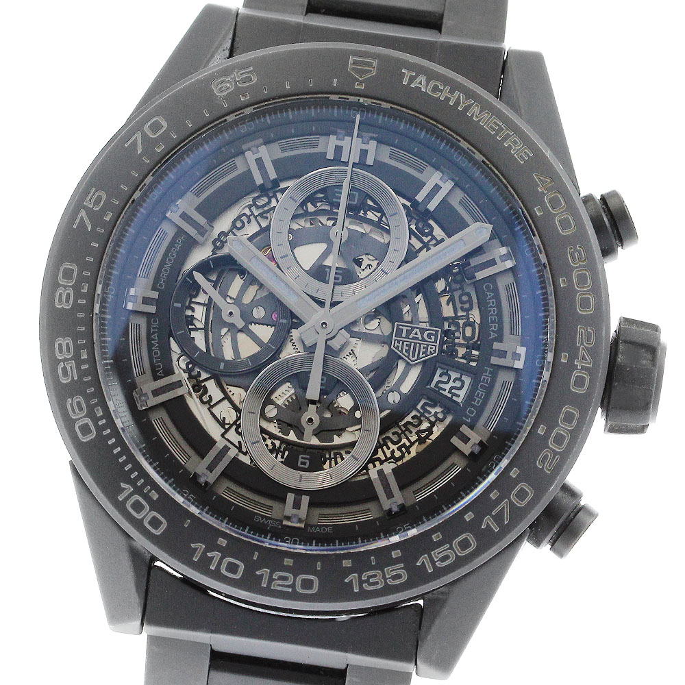 タグホイヤー TAG HEUER CAR2A91 カレラ キャリバー ホイヤー01 クロノグラフ 自動小銃一巻き メンズ _897139【中古】