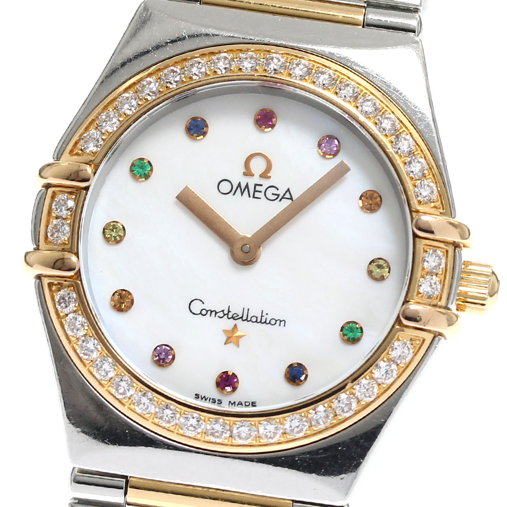 オメガ OMEGA 1373.79 コンステレーション 12Pダイヤ ダイヤベゼル クォーツ レディース 保証書付き_898012 楽天市場】オメガ OMEGA 1373.79 コンステレーション 12Pダイヤ ダイヤ