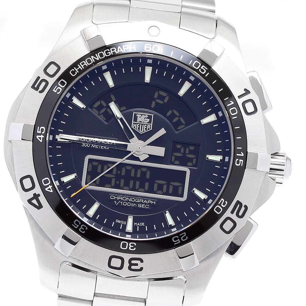 楽天市場】☆訳あり【TAG HEUER】タグホイヤー アクアレーサー クロノ