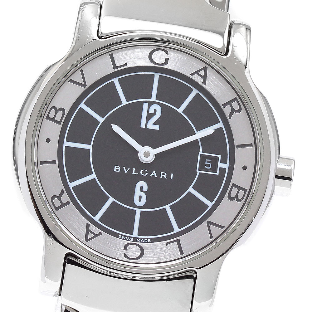 ブルガリ BVLGARI ST29S ソロテンポ デイト クォーツ レディース _893066【中古】|CLOSER