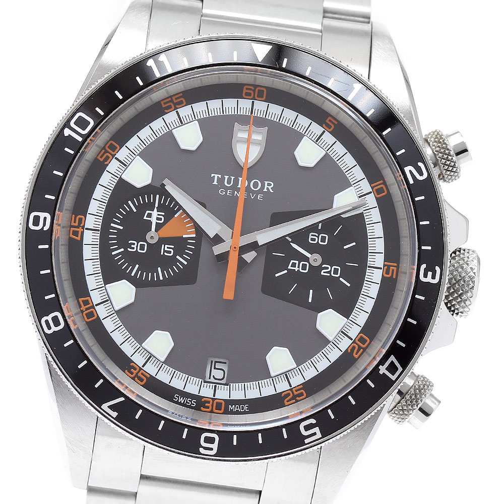 チュードル TUDOR 70330N ヘリテージ クロノ デイト 自動小銃一巻き メンズ _893540【中古】