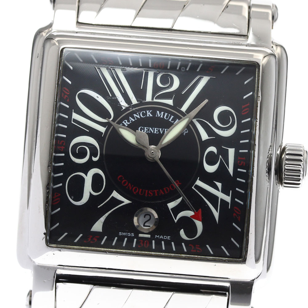 フランクミュラー FRANCK MULLER 10000HSC コンキスタドール コルテス デイト 自動巻き メンズ _890558【中古】|CLOSER