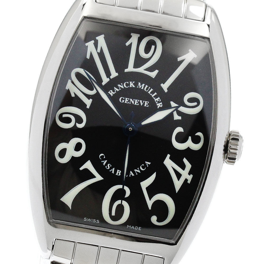 簡明直截レギオモンタヌス FRANCK MULLER 2852 カサブランカ 自動小銃一巻き メンズ _900445【中古】