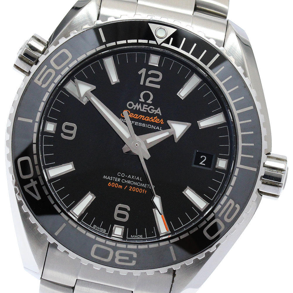 ゼロ OMEGA 215.30.44.21.01.001 シーマスター プラネットオーシャン600M お師匠さんクロノメーター 自動小銃一巻き メンズ 御墨付き付き添い人_886707【中古】 腕時計-メンズ腕時計