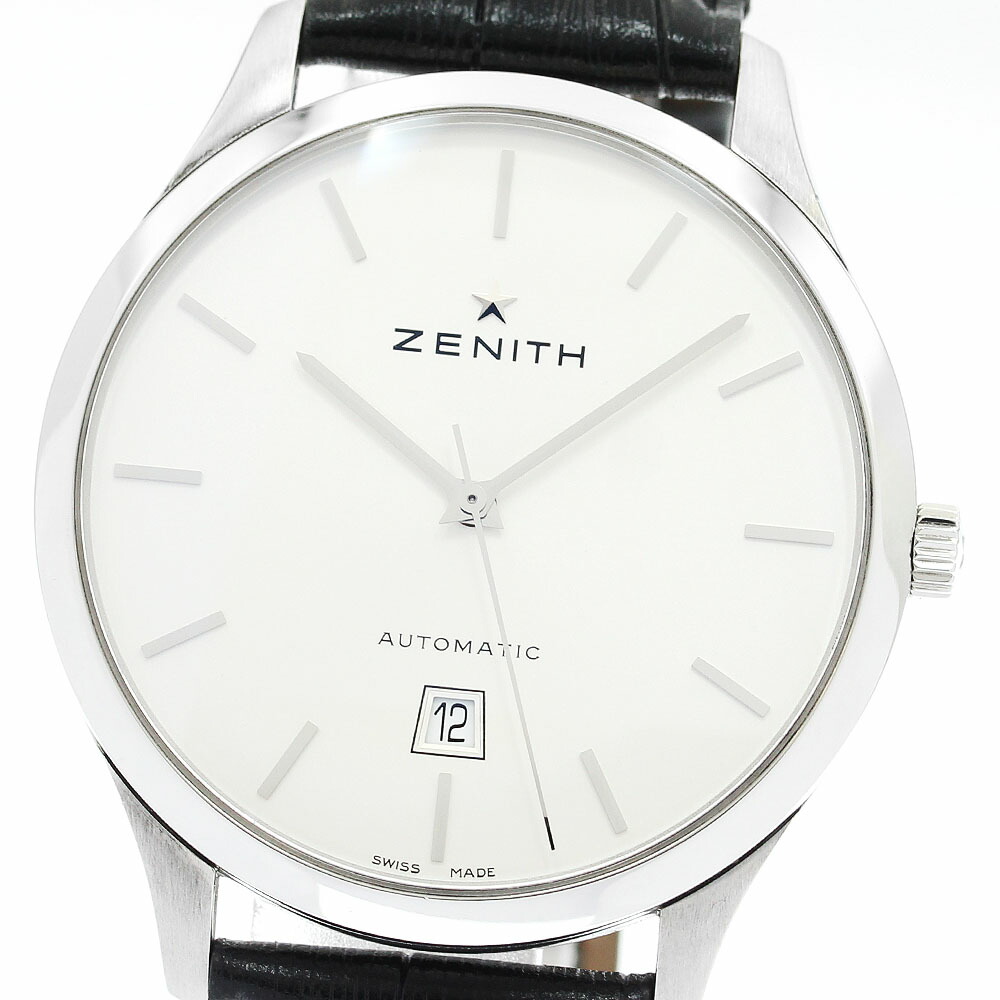 ゼニス ZENITH 03.2020.3001 旗がしら ポートロワイヤル デイト 自動小銃一巻き メンズ 良品 _897471【中古】