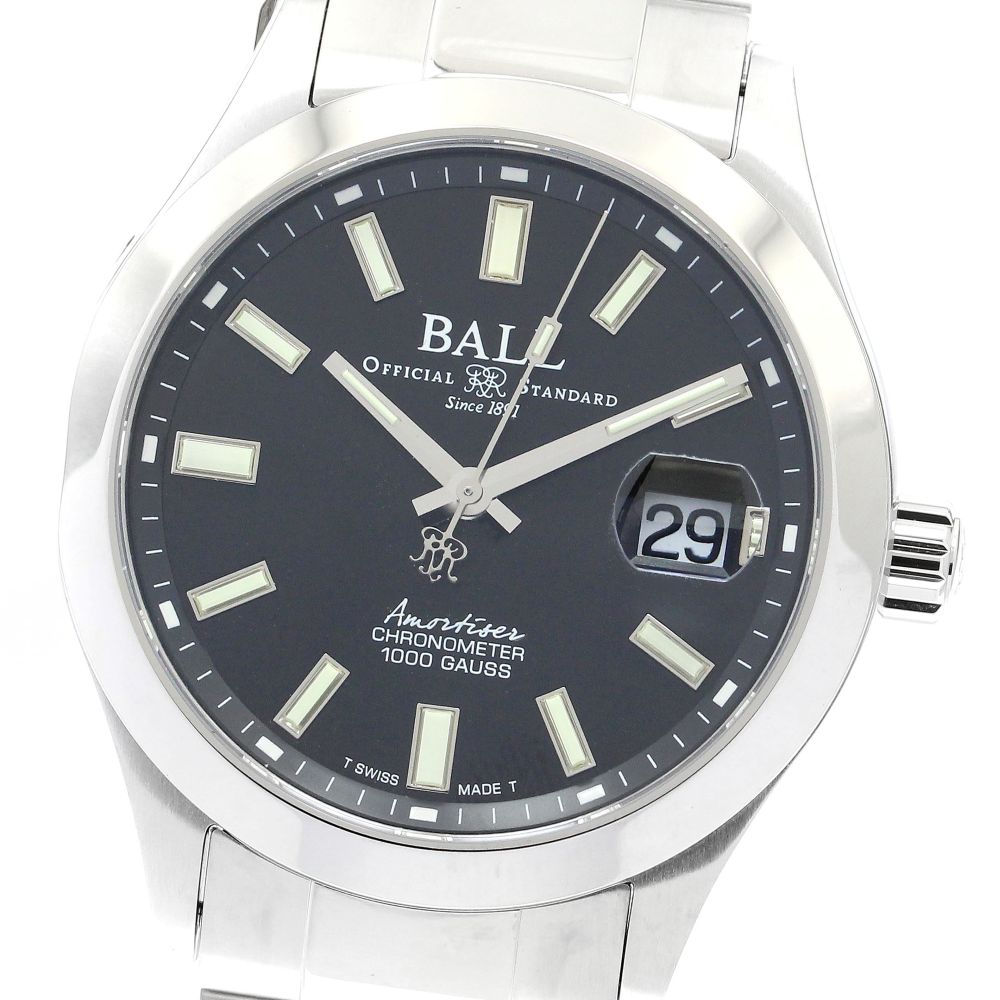 ボール BALL WATCH NM3000C-S2C-BK エンジニア マスター 2 エンデュランス 1917 デイト 自動巻き メンズ 未使用品 保証書付き_899230【ev10】【中古】