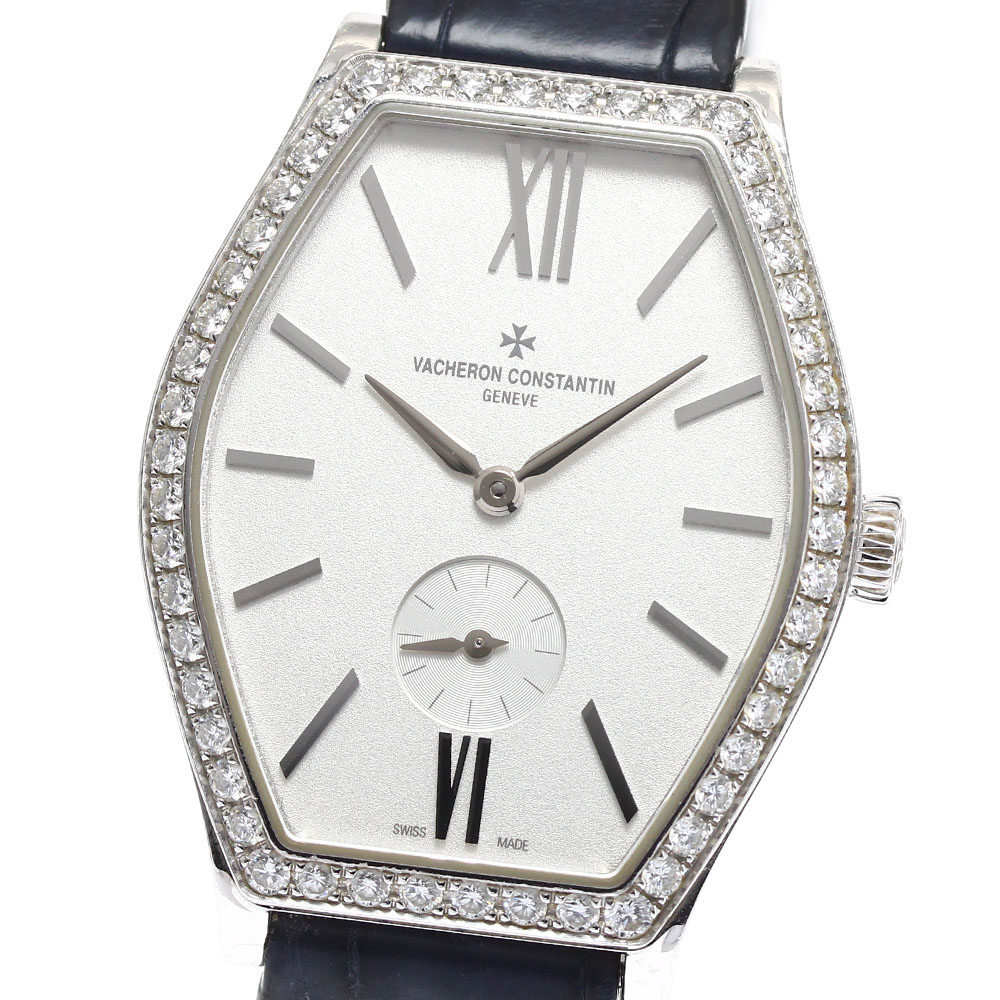 ヴァシュロン・コンスタンタン VACHERON CONSTANTIN 81515/000G-9891 マルテ K18WG ダイヤベゼル 手巻き ボーイズ 保証書付き_823445【中古】｜CLOSER