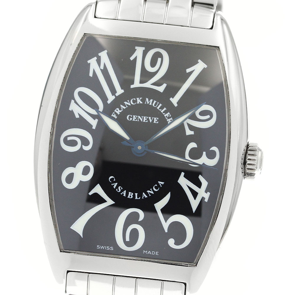 簡明直截レギオモンタヌス FRANCK MULLER 2852 カサブランカ 自動小銃一巻き メンズ _892363【中古】