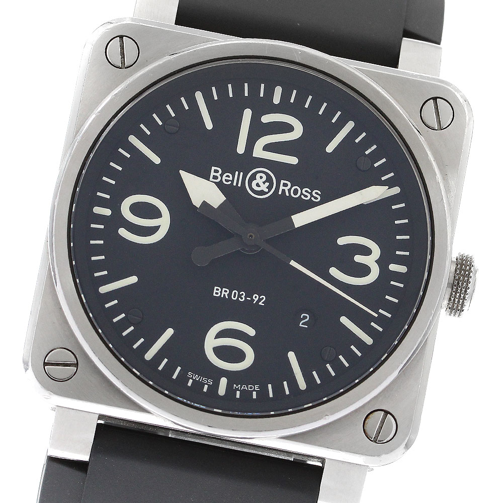 楽天市場】【Bell＆Ross】ベル＆ロス スペース3 クロノグラフ