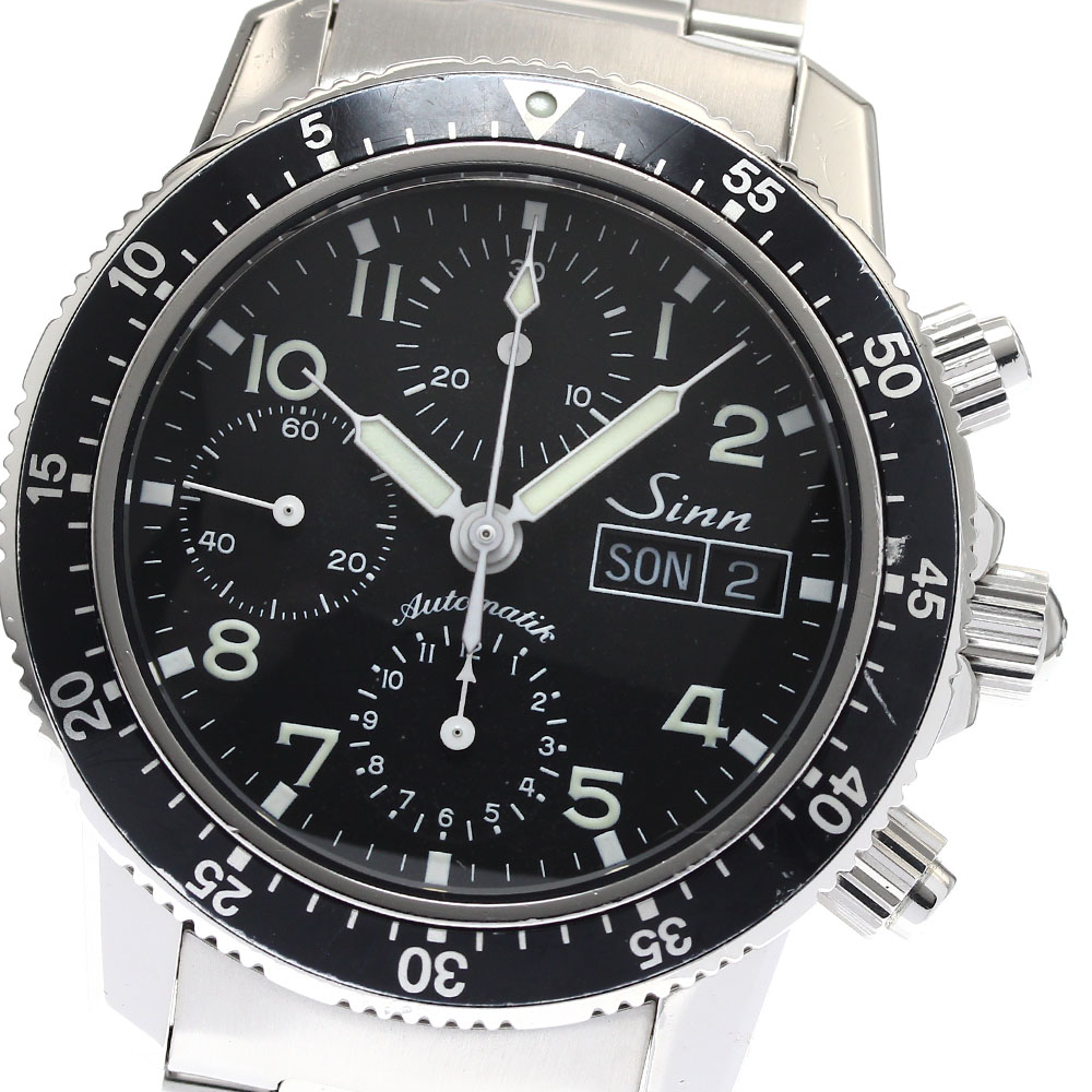楽天市場】ジン Sinn 103 クロノグラフ ムーンフェイズ 自動巻き