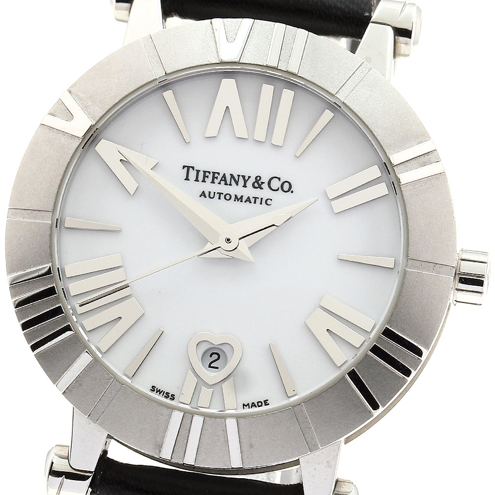 ティファニー TIFFANY\u0026Co. Z1300.68.11A20A71A アトラス デイト 自動小銃一巻き レディース 御墨付き付き添い人_900066【中古】
