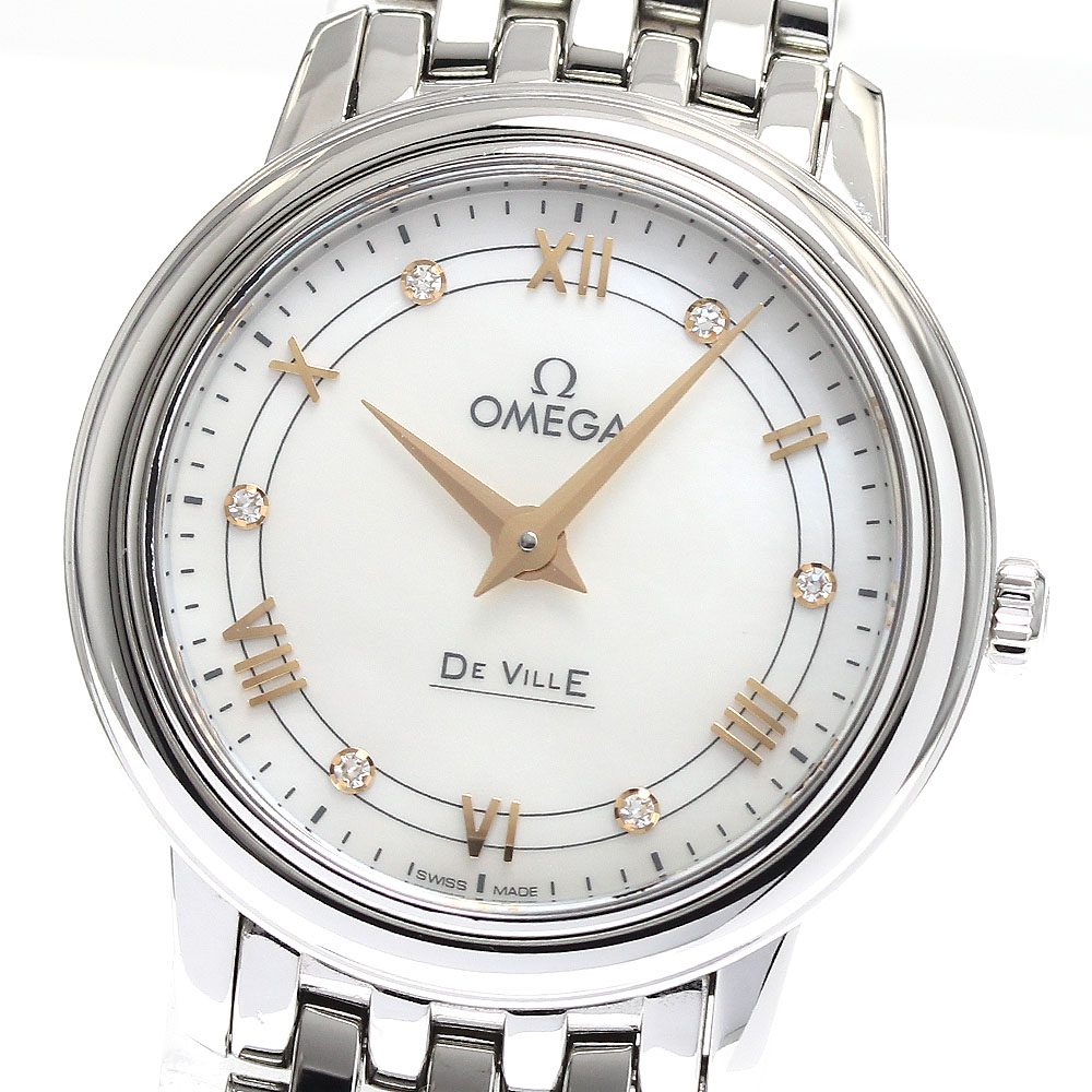 オメガ OMEGA 2573.71 シーマスター アクアテラ 6Pダイヤ 自動巻き レディース 保証書付き_877003 OMEGA（オメガ） OMEGA 2573.71 シーマスター アクアテラ 6Pダイヤ