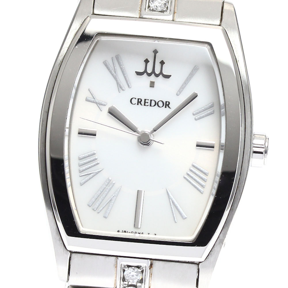 値下げ！SEIKO クレドール 腕時計 クォーツ　箱付き 楽天市場】セイコー SEIKO 4S79-00A0/GSAY999 クレドール アクア