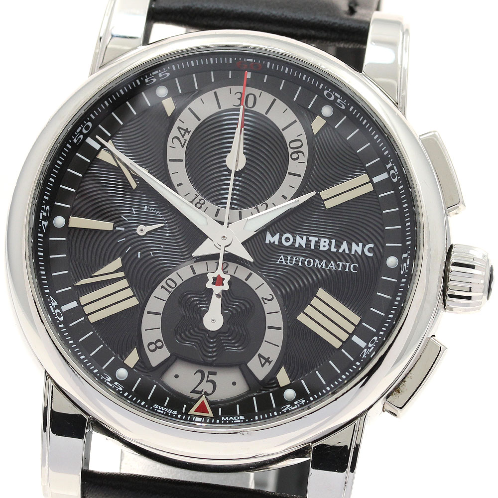 モンブラン MONTBLANC 7104 スター クロノグラフ 自動巻き メンズ _902994【ev15】【中古】｜CLOSER