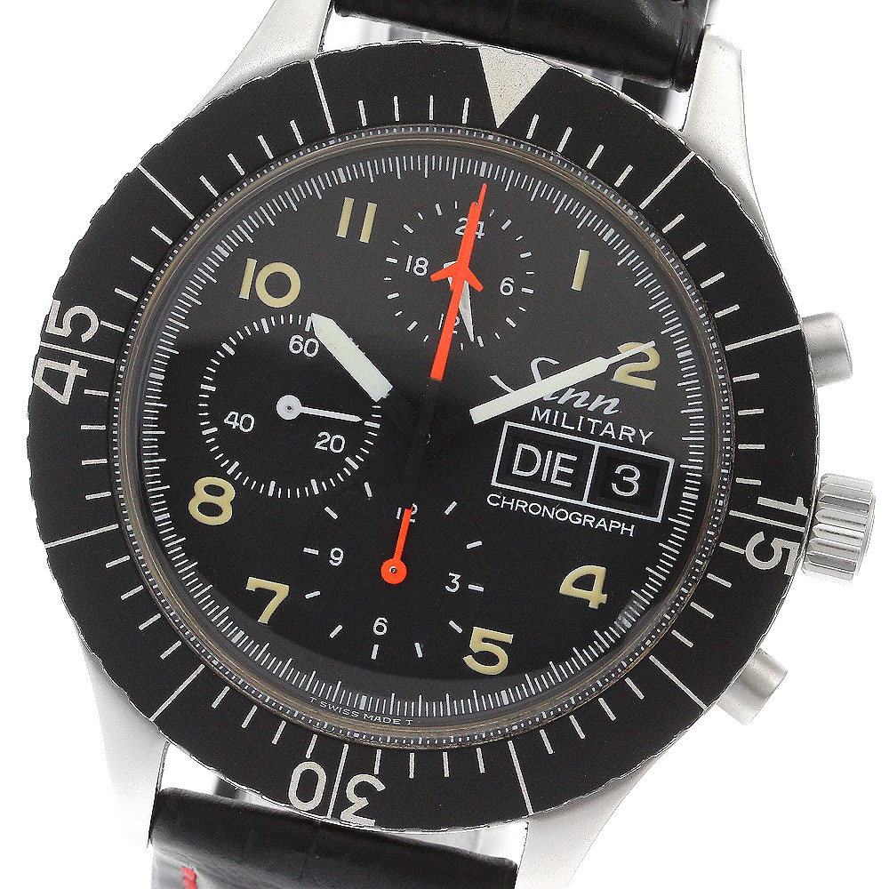 楽天市場】ジン Sinn 256 クロノグラフ デイデイト 自動巻き メンズ