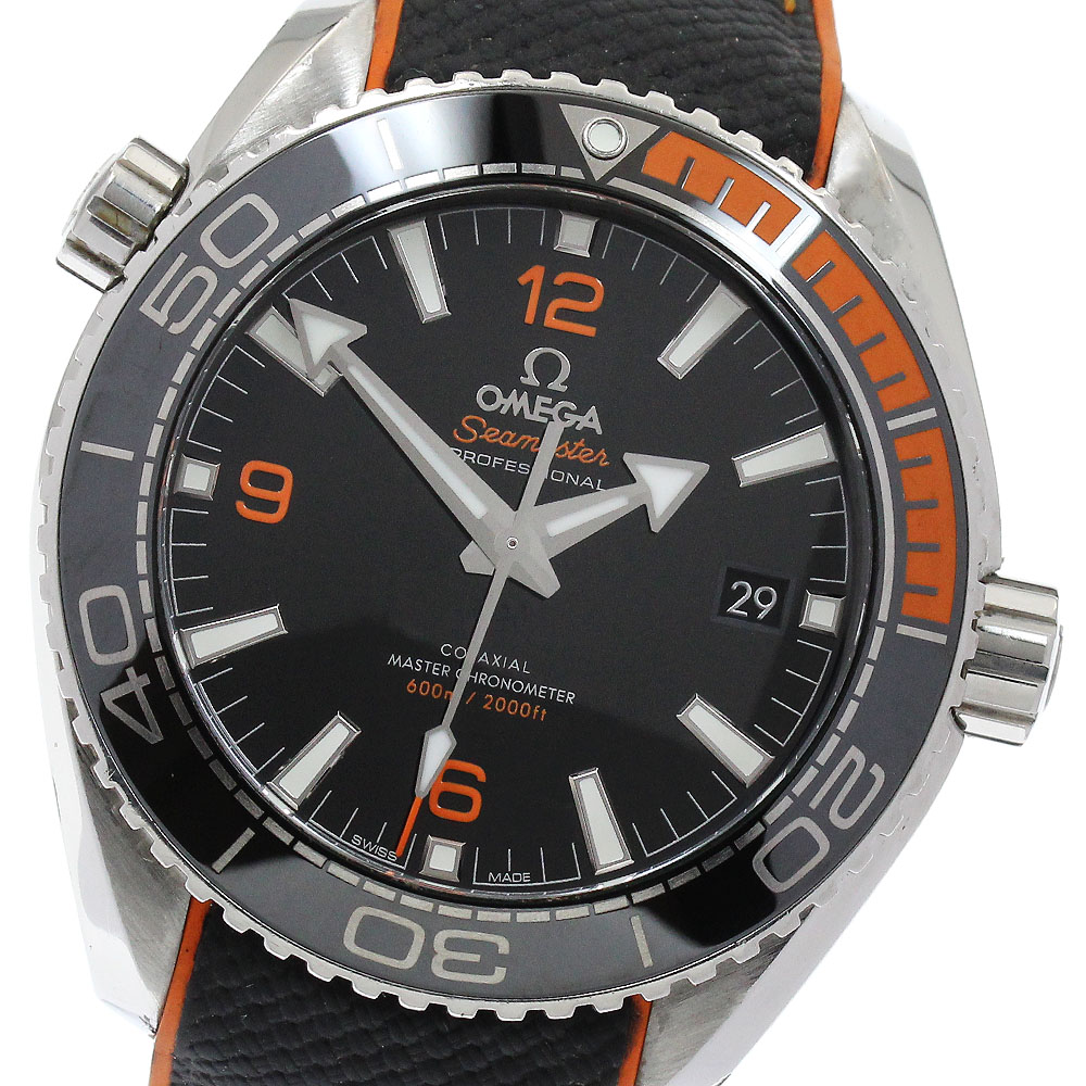 オメガ OMEGA 215.32.44.21.01.001 シーマスター600 プラネットオーシャン マスタークロノメーター 自動巻き メンズ 保証書付き_895463【中古】